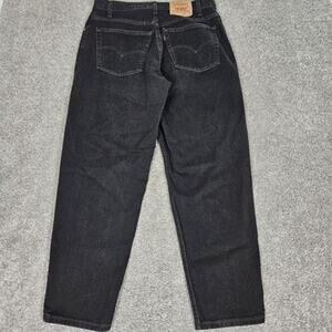 Vtg Levis 560 Jeans Men's 36X32 Black Loose Tapered Grunge Skater Made In USA